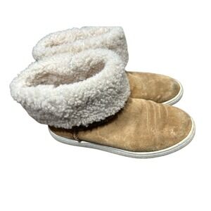 UGG Australia Women's Tan Suede Shearling‎ Lined Boots Size 5